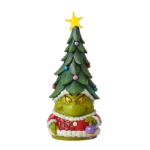 Grinch Gnome with Christmas hat